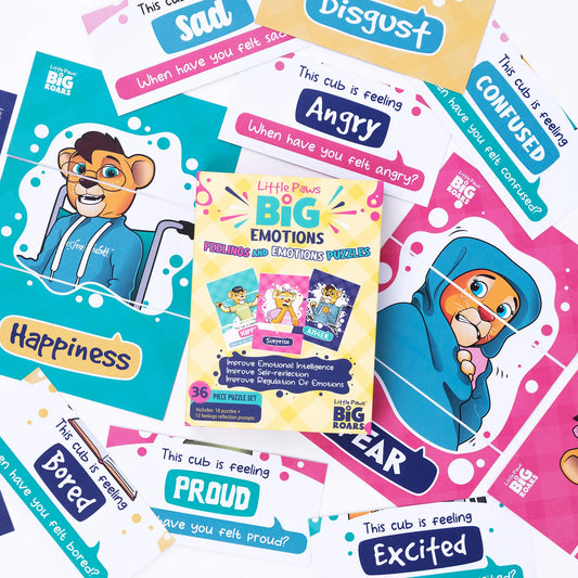 Feelings and Emotions Puzzles-36 Piece Puzzle Set