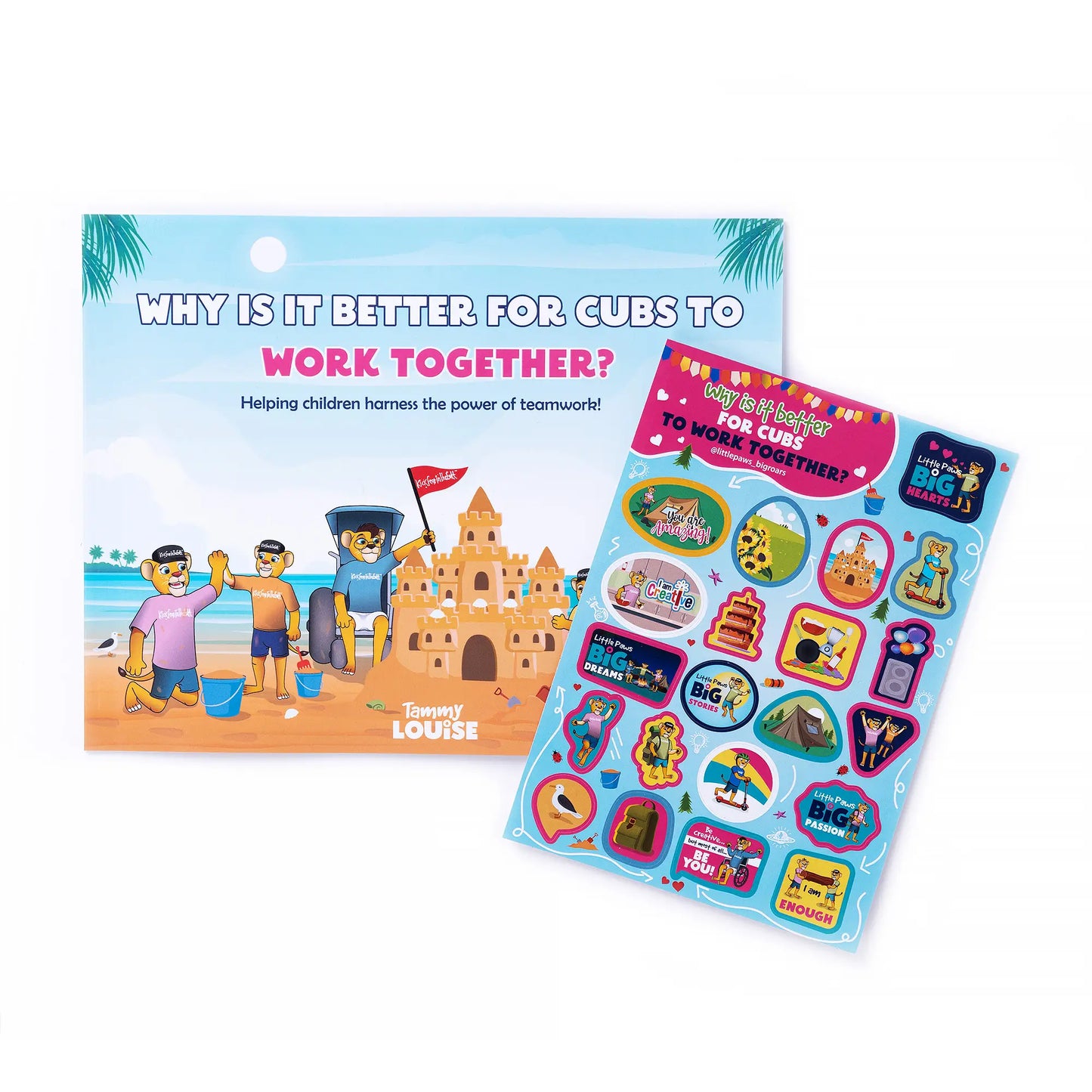Kids Teamwork, Individuality, and Self Confidence Book Bundle