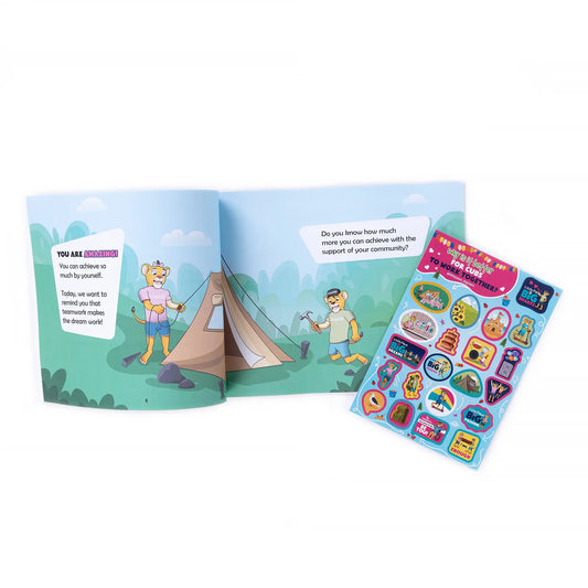 Why Is It Better for Cubs to Work Together? Book + BONUS 21 Stickers