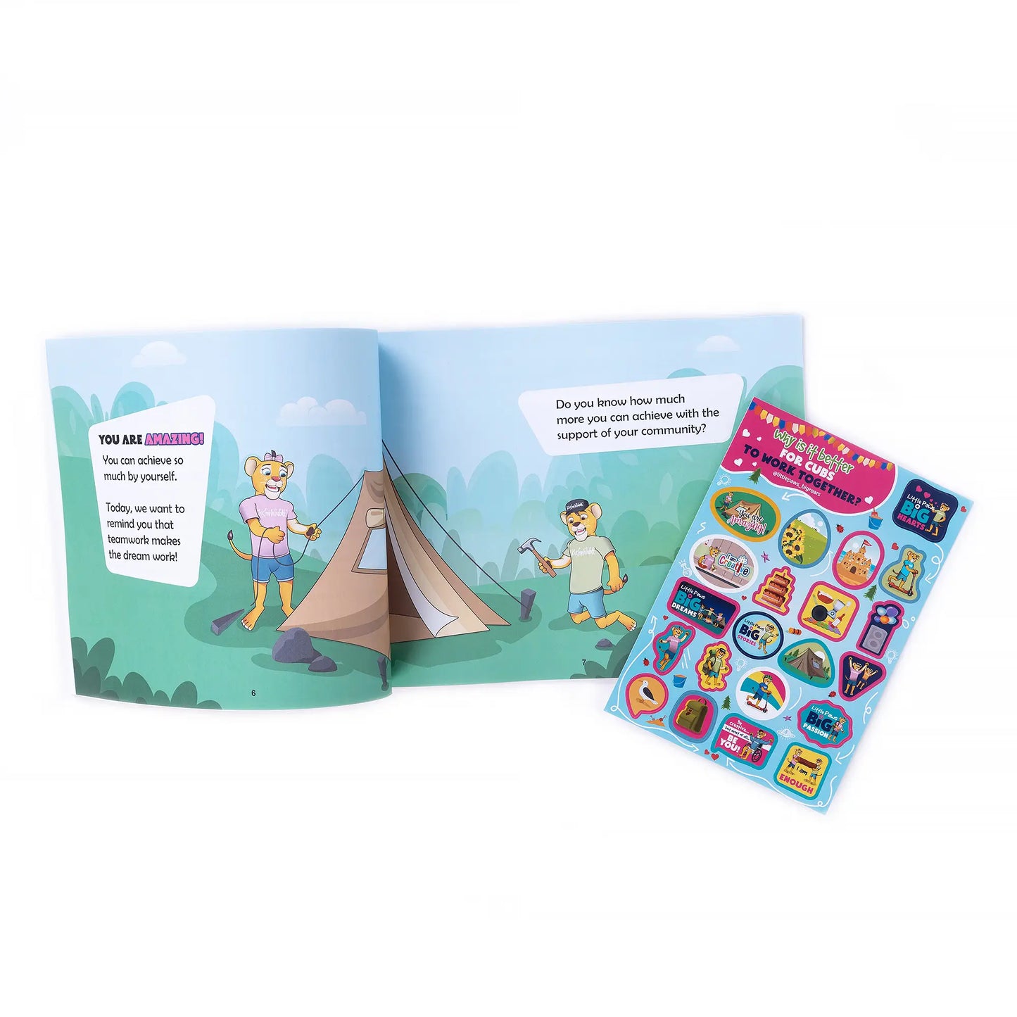Kids Teamwork, Individuality, and Self Confidence Book Bundle