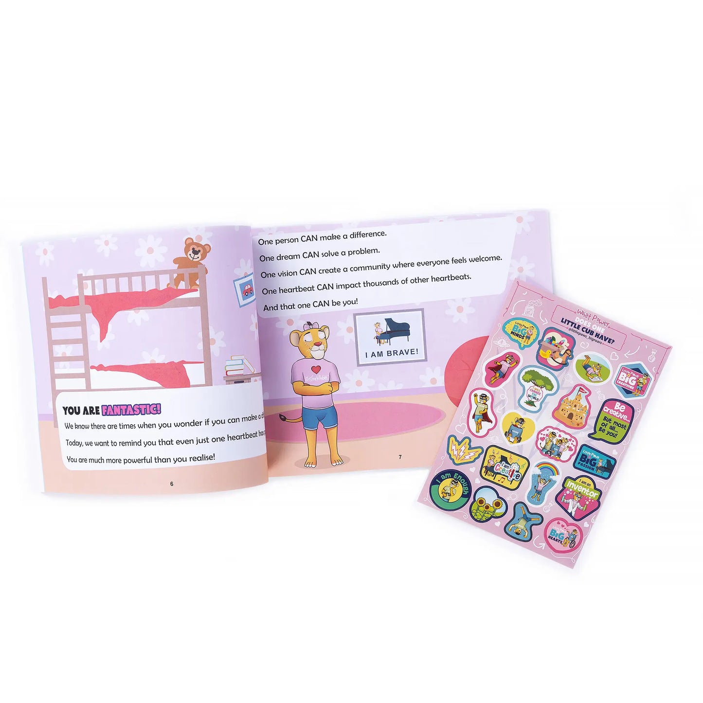 What Power Does One Little Cub Have? Book + BONUS 20 Stickers
