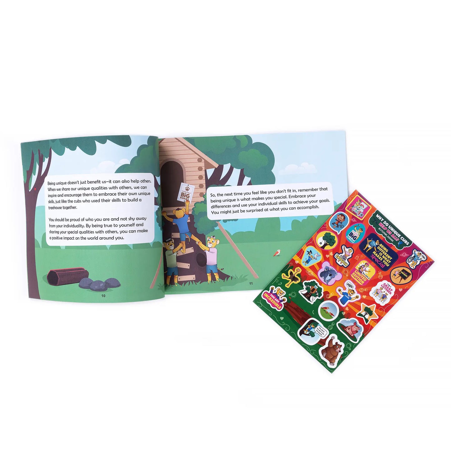 Kids Teamwork, Individuality, and Self Confidence Book Bundle