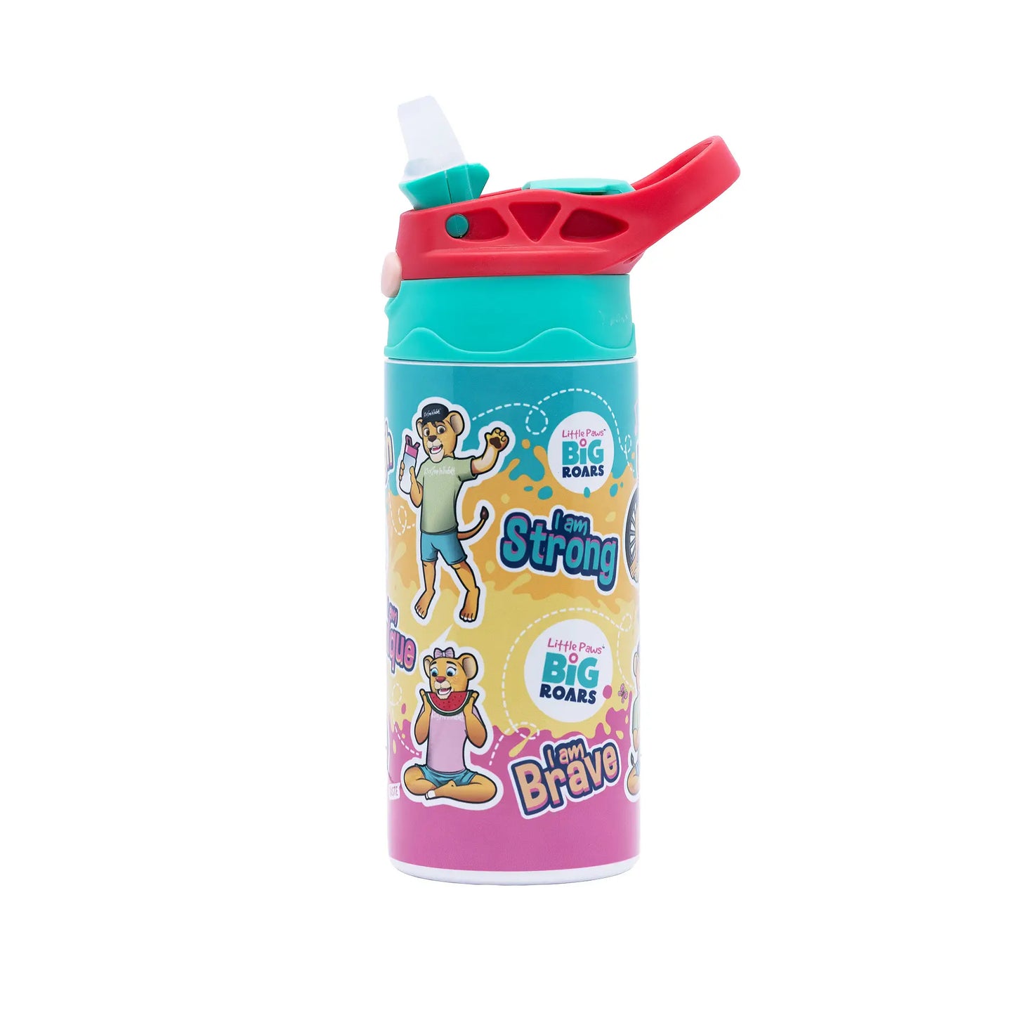 Little Paws Big Roars Drink Bottle 350ml