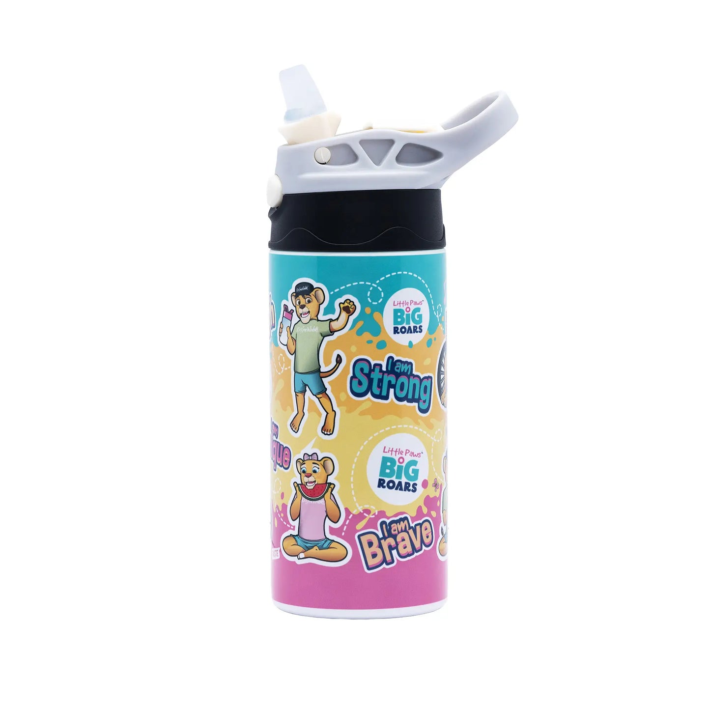 Little Paws Big Roars Drink Bottle 350ml