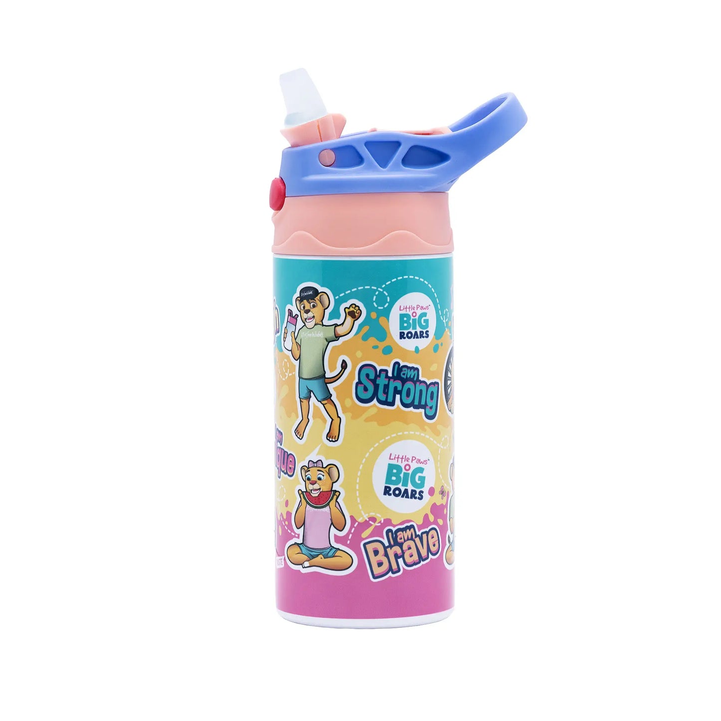 Little Paws Big Roars Drink Bottle 350ml