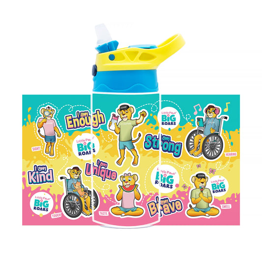 Little Paws Big Roars Drink Bottle 350ml