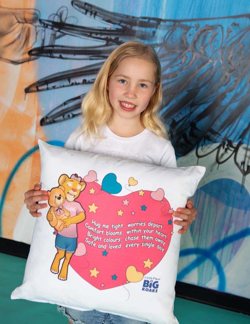 Little Paws, Big Comfort Cushion- Style 1