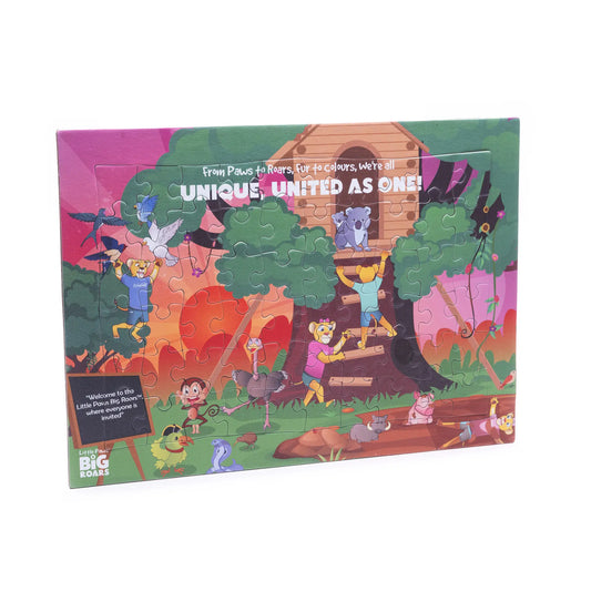 Unique, United As One 60 Piece Tray Puzzle
