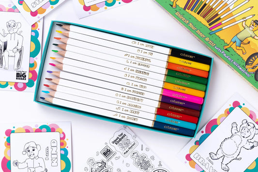 Pawfect Affirmations - 12 Colour Pencils